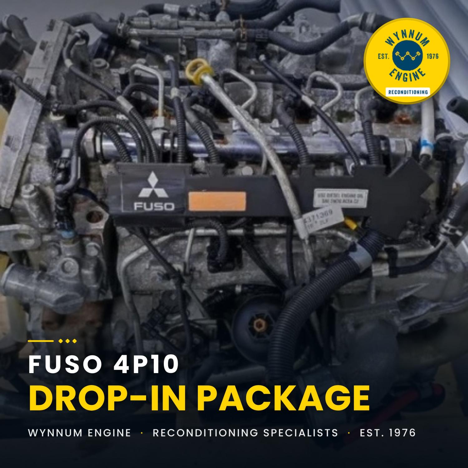 Thumbnail for Mitsubishi Fuso 4P10 Fully Reconditioned Drop-In package
