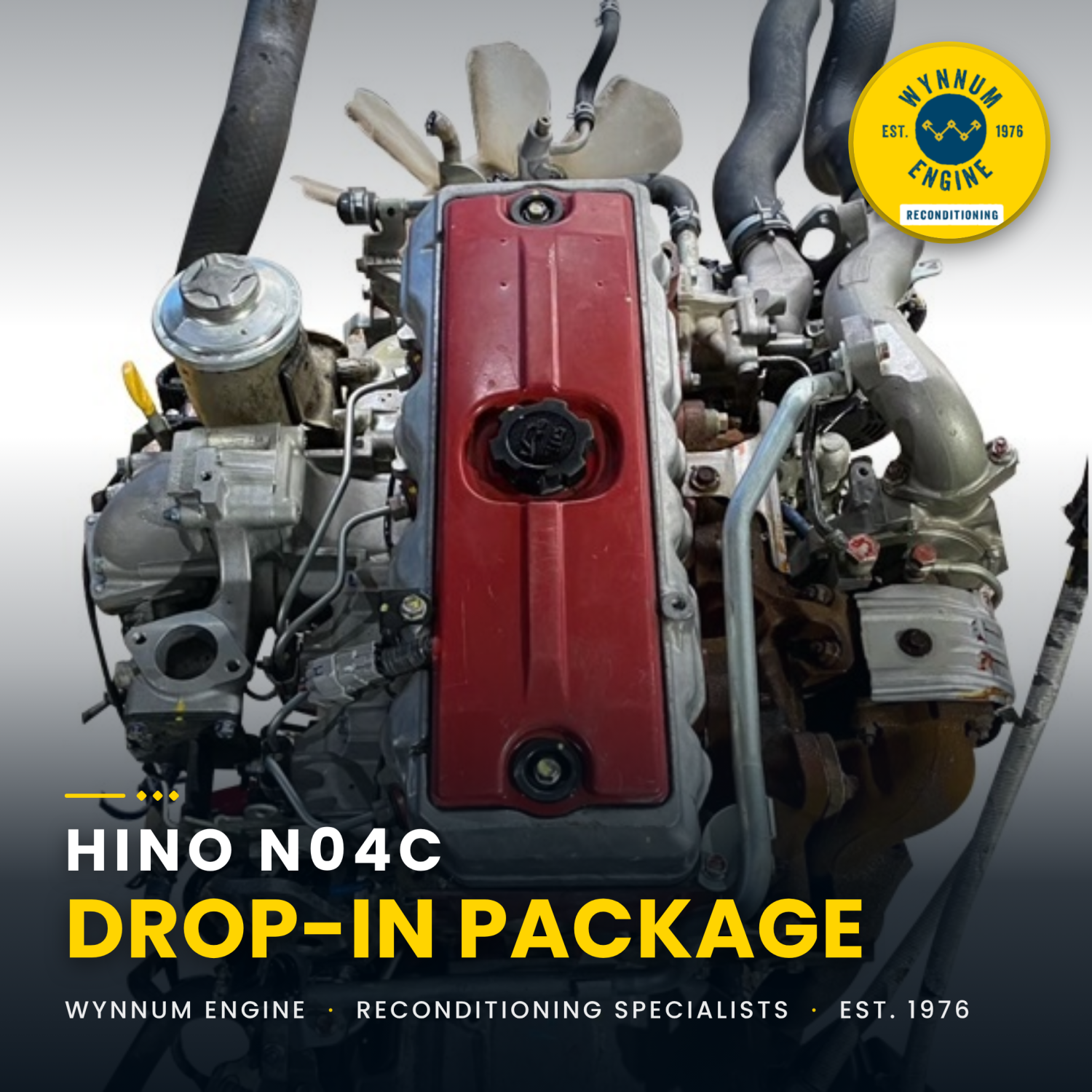 Thumbnail for Hino N04C Fully Reconditioned Drop-In package
